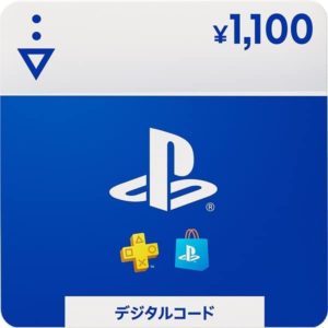 JAPAN PlayStation Store Ticket 1100 yen
