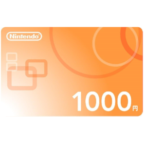 JAPAN Nintendo eShop Card 1000 yen