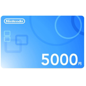 JAPAN Nintendo eShop Card 5000 yen