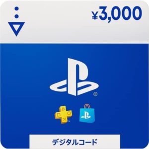 JAPAN PlayStation Store Ticket 3000 yen
